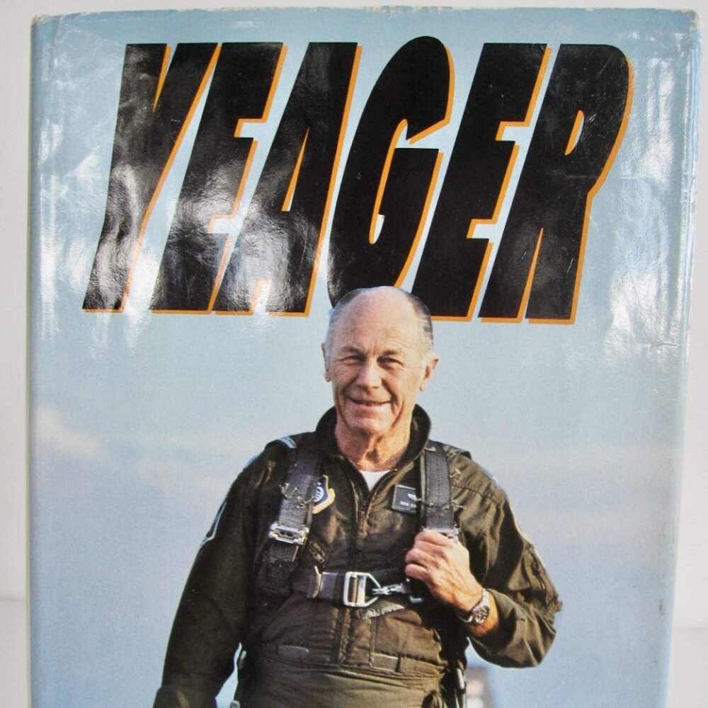 Yeager An Autobiography General Chuck Yeager & Leo Janos 1 985 1st Edition HC DJ
